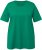 Ulla Popken Essential Round Neck Stretch Tee Emerald Green - T-Shirts - T-Shirts für Damen