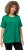 Ulla Popken Essential Round Neck Stretch Tee Emerald Green - T-Shirts - T-Shirts für Damen