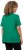 Ulla Popken Essential Round Neck Stretch Tee Emerald Green - T-Shirts - T-Shirts für Damen