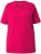 Ulla Popken Essential Round Neck Stretch Tee Dark Raspberry - T-Shirts - 