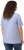 Ulla Popken Essential Round Neck Stretch Tee Sky Blue - T-Shirts - T-Shirts für Damen