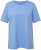 Ulla Popken Essential Round Neck Stretch Tee Cloud Blue - T-Shirts - T-Shirts für Damen