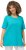 Ulla Popken Essential Round Neck Stretch Tee Deep Aqua - T-Shirts - T-Shirts für Damen