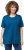 Ulla Popken Essential Round Neck Stretch Tee Medium Blue - T-Shirts - 