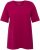 Ulla Popken Essential Round Neck Stretch Tee Magnolia Red - T-Shirts - 