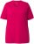 Ulla Popken Essential V-Neck Stretch Tee Dark Raspberry - T-Shirts - 