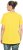 Ulla Popken Functional Antibacterial Finish V-Neck Short Sleeve Knit Top Sun Yellow - T-Shirts - 
