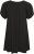 Kaffe Curve Ami Kurzarm Tunika Tiefschwarz - T-Shirts - 