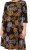 Scandinavian Caramel Flower Petals Dress Lavender and Orange - DAMENBEKLEIDUNG 40-66 - 