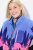 Ulla Popken Alpine Landscape Fleece Jacket Cloud Blue - Hoodies & Sweatshirts - Kuschelige Sweatshirts & Strick