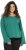Ulla Popken Rolled Edge Long Sleeve Sweatshirt Emerald Green - Hoodies & Sweatshirts - Kuschelige Sweatshirts & Strick