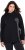 Ulla Popken Ribbon Detail Turtleneck Sweatshirt Black - Hoodies & Sweatshirts - Kuschelige Sweatshirts & Strick