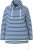 Ulla Popken Striped Turtleneck Neon Detail Sweatshirt Indigo Denim - Hoodies & Sweatshirts - Kuschelige Sweatshirts & Strick