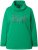 Ulla Popken HELLO Classic Fit Stand-Up Collar Sweatshirt Emerald Green - Hoodies & Sweatshirts - Kuschelige Sweatshirts & Strick
