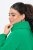 Ulla Popken HELLO Classic Fit Stand-Up Collar Sweatshirt Emerald Green - Hoodies & Sweatshirts - Kuschelige Sweatshirts & Strick