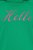 Ulla Popken HELLO Classic Fit Stand-Up Collar Sweatshirt Emerald Green - Hoodies & Sweatshirts - Kuschelige Sweatshirts & Strick