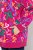 Ulla Popken Ribbon Print Turtleneck Sweatshirt Cherry Red - Hoodies & Sweatshirts - Kuschelige Sweatshirts & Strick