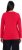 Ulla Popken Basic Round Neck Long Sleeve Slim Fit Cotton Tee Red - T-Shirts - T-Shirts für Damen
