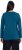 Ulla Popken Basic Round Neck Long Sleeve Slim Fit Cotton Tee Cerulean - T-Shirts - T-Shirts für Damen