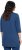 Ulla Popken Dandelion Short Sleeve Graphic Tee Ink Blue - Bedruckte T-shirts für herren - Bedruckte Damen-T-Shirts
