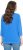Ulla Popken Make It Amazing 3/4 Sleeve Graphic Tee Pacific Blue - Bedruckte T-shirts für herren - 