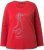 Ulla Popken Holiday Long Sleeve Graphic Tee Salsa Red - Bedruckte T-shirts für herren - 