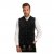 JP1880 Velvet Vest Traditional Black - Herren Jacken in großen Größen - Herren Jacken in großen Größen