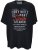 EDDY HILLS Atlantic T-shirt Black - Herren-T-shirts - Herren-T-Shirts in großen Größen