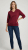 Nora Mikken GELINA Sweater Burgundy - DAMENBEKLEIDUNG XS-XXL - 