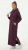 Nora Mikken MARTINA Maxi Hoodie Dress Mauve Wine - DAMENBEKLEIDUNG XS-XXL - 