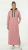 Nora Mikken MARTINA Maxi Hoodie Dress Peach Whip - DAMENBEKLEIDUNG XS-XXL - 