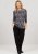 Scandinavian Caramel Tiny Flower Petals Blouse Light Blue - Bedruckte T-shirts für herren - 