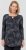 Scandinavian Caramel Triangles Tunic Dark Blue - Bedruckte T-shirts für herren - 