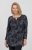 Scandinavian Caramel Triangles Tunic Dark Blue - Bedruckte T-shirts für herren - 