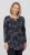 Scandinavian Caramel Triangles Tunic Dark Blue - Bedruckte T-shirts für herren - 