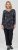 Scandinavian Caramel Triangles Tunic Dark Blue - Bedruckte T-shirts für herren - 