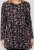 Scandinavian Caramel Flower Petals Tunic Copper and Blue - Bedruckte T-shirts für herren - 