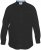 D555 Richard Long Sleeve Oxford Shirt Black - Herrenhemden - Herrenhemden in großen Größen
