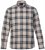 JP1880 Checked Flannel Shirt Long Sleeve Dark Dusty Pink - Herrenhemden - Herrenhemden in großen Größen