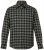 JP1880 Checked Flannel Shirt Long Sleeve Eucalyptus Green - Herrenhemden - Herrenhemden in großen Größen