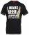 D555 Seattle T-shirt Black - Herren-T-shirts - Herren-T-Shirts in großen Größen