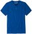 Adamo Silas Regular fit Serafino T-shirt Royal Blue - Herren-T-shirts - Herren-T-Shirts in großen Größen