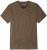 Adamo Silas Regular fit Serafino T-shirt Khaki - Herren-T-shirts - Herren-T-Shirts in großen Größen