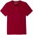 Adamo Silas Regular fit Serafino T-shirt Burgundy - Herren-T-shirts - Herren-T-Shirts in großen Größen