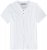 Adamo Silas Regular fit Serafino T-shirt White - Herren-T-shirts - Herren-T-Shirts in großen Größen