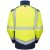 Leo Bowden Ecoviz Softshell Jacket Hi-Vis Yellow/Navy Print - Herren arbeitskleidung - Herren Arbeitskleidung Große Größen