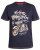 D555 Slater T-shirt Navy - Herren-T-shirts - Herren-T-Shirts in großen Größen