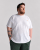 Motley Denim Stockholm T-shirt White - Herren-T-shirts - Herren-T-Shirts in großen Größen