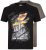 Kam Jeans 5312 T-shirt 2-pack - Herren-T-shirts - Herren-T-Shirts in großen Größen