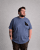 Motley Denim Milan T-Shirt Hellindigo - Herren-T-shirts - Herren-T-Shirts in großen Größen